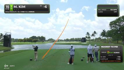 Michael Kim | Round 3 | 15th hole | Shot 1 | 2026 Cadillac