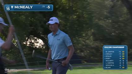 Maverick McNealy | Round 2 | 15th hole | Shot 4 | 2025 Procore