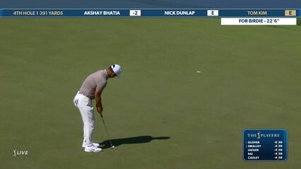 Tom Kim | Round 1 | 4th hole | Shot 4 | 2025 THE PLAYERS