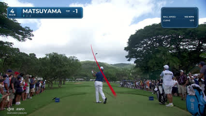 Hideki Matsuyama | Round 1 | 4th hole | Shot 1 | 2026 Sony Open