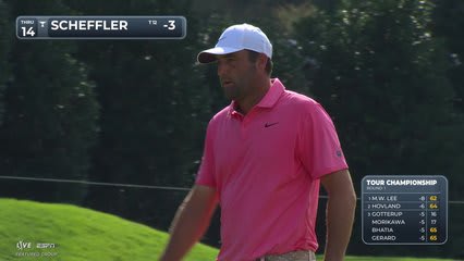 Scottie Scheffler | Round 1 | 14th hole | Shot 4 | 2026 TOUR Championship