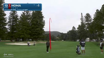 Max Homa | Round 1 | 13th hole | Shot 2 | 2025 Procore