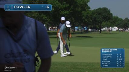 Rickie Fowler | Round 2 | 1st hole | Shot 5 | 2025 Charles Schwab