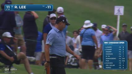 Richard T. Lee | Round 4 | 11th hole | Shot 3 | 2025 RBC Canadian