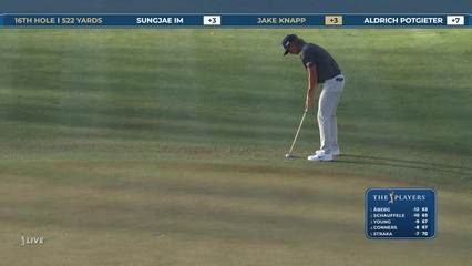 Jake Knapp | Round 2 | 16th hole | Shot 5 | 2026 THE PLAYERS