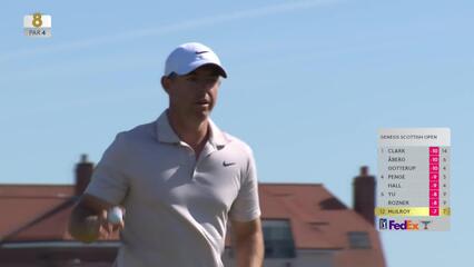 Rory McIlroy | Round 3 | 8th hole | Shot 3 | 2025 Genesis Scottish Open