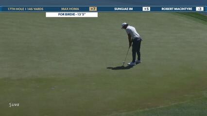 Max Homa | Round 1 | 17th hole | Shot 3 | 2025 THE PLAYERS