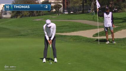 Justin Thomas | Round 3 | 10th hole | Shot 4 | 2025 Genesis