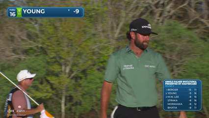 Cameron Young | Round 3 | 16th hole | Shot 4 | 2026 Arnold Palmer