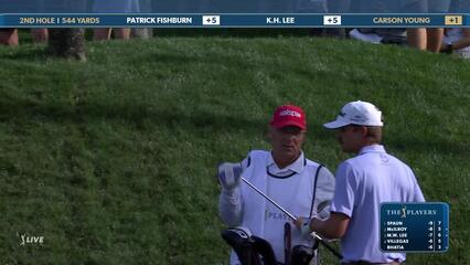 Carson Young | Round 2 | 2nd hole | Shot 3 | 2025 THE PLAYERS