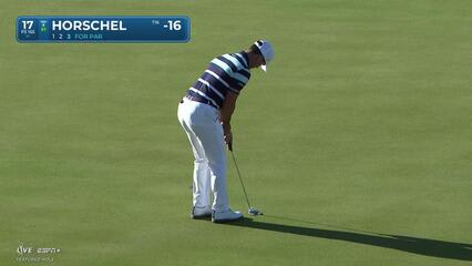 Billy Horschel | Round 4 | 17th hole | Shot 3 | 2025 The American Express