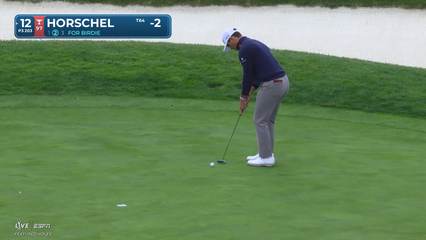 Billy Horschel | Round 3 | 12th hole | Shot 2 | 2026 AT&T Pebble Beach