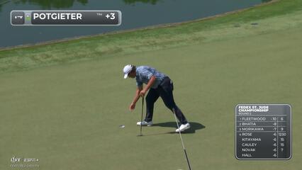 Aldrich Potgieter | Round 2 | 14th hole | Shot 3 | 2025 FedEx St. Jude