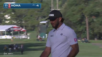 Max Homa | Round 2 | 11th hole | Shot 4 | 2025 Sanderson Farms