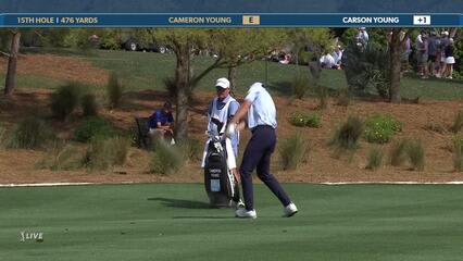 Cameron Young | Round 3 | 15th hole | Shot 2 | 2025 THE PLAYERS