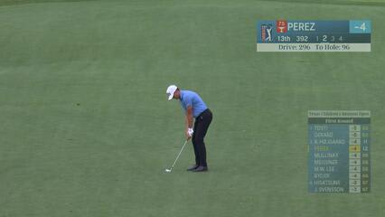 Victor Perez | Round 1 | 13th hole | Shot 2 | 2025 Houston Open