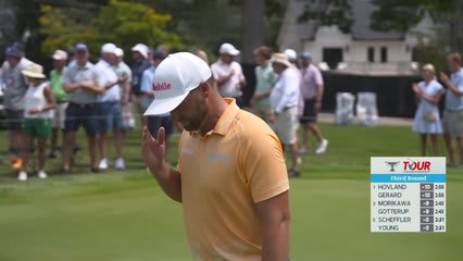 Wyndham Clark | Round 3 | 6th hole | Shot 3 | 2026 TOUR Championship