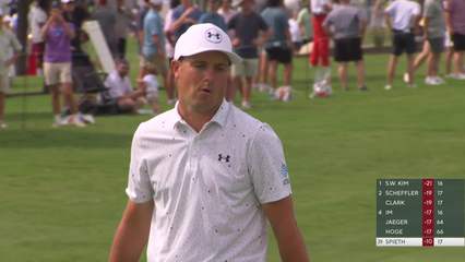 Jordan Spieth | Round 3 | 18th hole | Shot 4 | 2026 THE CJ CUP