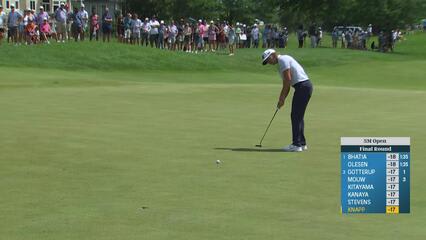 Jake Knapp | Round 4 | 1st hole | Shot 4 | 2025 3M Open