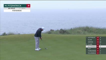 Matt Fitzpatrick | Round 3 | 4th hole | Shot 3 | 2026 Genesis Scottish Open