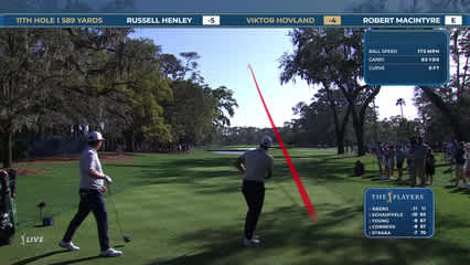 Viktor Hovland | Round 2 | 11th hole | Shot 1 | 2026 THE PLAYERS