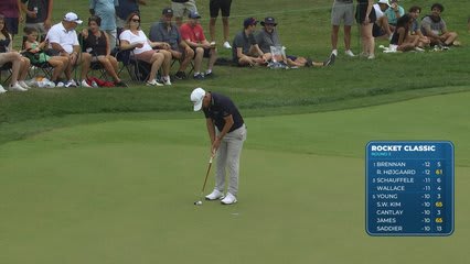 Emiliano Grillo | Round 3 | 10th hole | Shot 4 | 2026 Rocket Classic