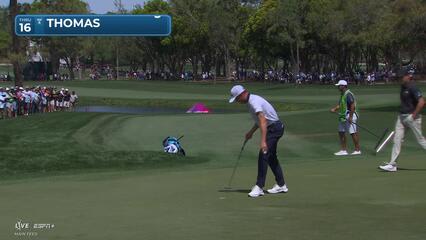 Justin Thomas | Round 3 | 16th hole | Shot 3 | 2025 Valspar