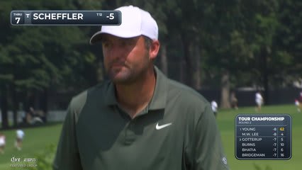 Scottie Scheffler | Round 2 | 7th hole | Shot 3 | 2026 TOUR Championship