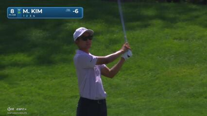 Michael Kim | Round 2 | 8th hole | Shot 2 | 2025 John Deere