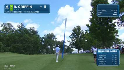 Ben Griffin | Round 1 | 6th hole | Shot 2 | 2026 John Deere
