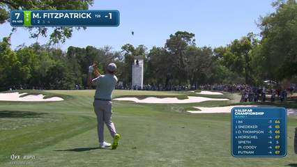 Matt Fitzpatrick | Round 1 | 7th hole | Shot 2 | 2026 Valspar