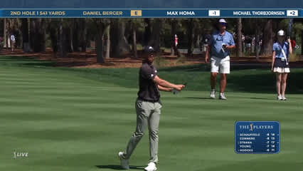 Daniel Berger | Round 2 | 2nd hole | Shot 2 | 2026 THE PLAYERS