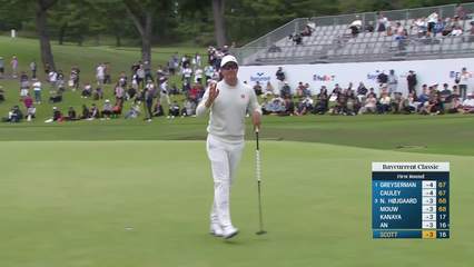 Adam Scott | Round 1 | 16th hole | Shot 3 | 2025 Baycurrent