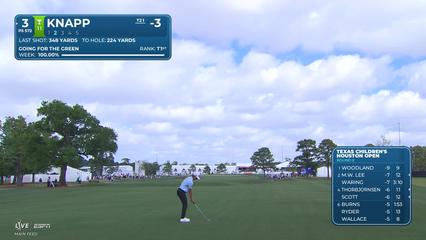 Jake Knapp | Round 2 | 3rd hole | Shot 2 | 2026 Texas Children's