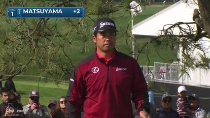 Hideki Matsuyama | Round 2 | 10th hole | Shot 4 | 2025 Genesis