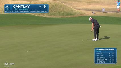 Patrick Cantlay | Round 2 | 4th hole | Shot 3 | 2026 The American Express