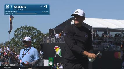 Ludvig Åberg | Round 1 | 16th hole | Shot 1 | 2025 Arnold Palmer