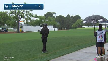 Jake Knapp | Round 1 | 13th hole | Shot 2 | 2025 Houston Open