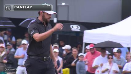 Patrick Cantlay | Round 3 | 14th hole | Shot 3 | 2025 TOUR Championship