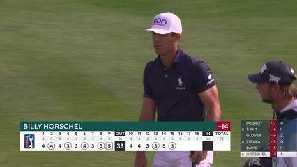 Billy Horschel | Round 4 | 15th hole | Shot 3 | 2025 AT&T Pebble Beach