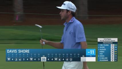 Davis Shore | Round 3 | 16th hole | Shot 3 | 2025 ONEflight Myrtle