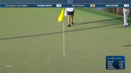 Sepp Straka | Round 2 | 13th hole | Shot 3 | 2025 THE PLAYERS