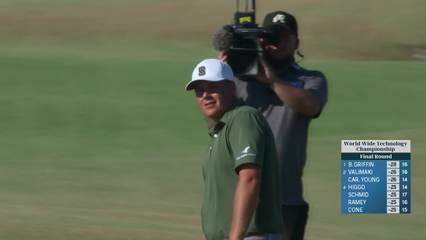 Sami Valimaki | Round 4 | 17th hole | Shot 2 | 2025 World Wide Technology