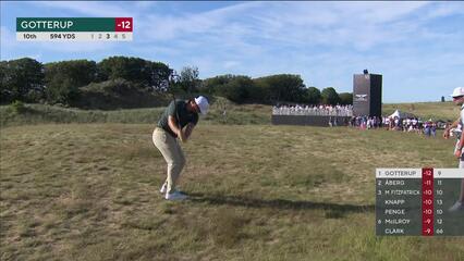 Chris Gotterup | Round 3 | 10th hole | Shot 3 | 2025 Genesis Scottish Open