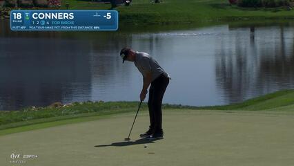 Corey Conners | Round 2 | 18th hole | Shot 4 | 2025 Arnold Palmer Invitational