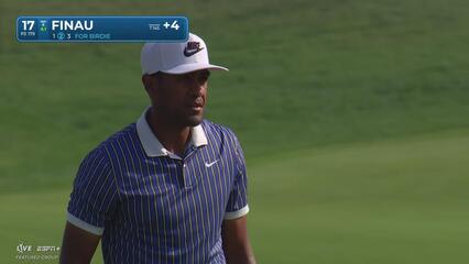 Tony Finau | Round 2 | 17th hole | Shot 2 | 2025 3M Open