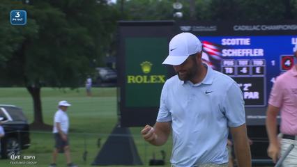 Scottie Scheffler | Round 3 | 3rd hole | Shot 4 | 2026 Cadillac