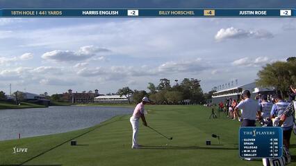 Billy Horschel | Round 1 | 18th hole | Shot 1 | 2025 THE PLAYERS