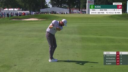Chris Kirk | Round 4 | 13th hole | Shot 2 | 2025 Rocket Classic