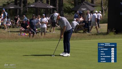 Martin Couvra | Round 3 | 17th hole | Shot 3 | 2025 Genesis Scottish Open